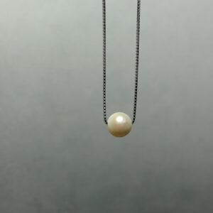 アコヤ8.0mm-9.0mmパールネックレスのダンリングビュー画像